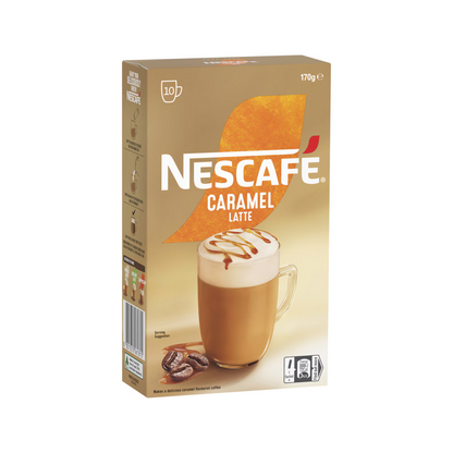 Nescafe Caramel Latte Coffee daily routine coffee infused smooth caramel Best genuine authentic imported premium brand tea Australian delicious low price in bd