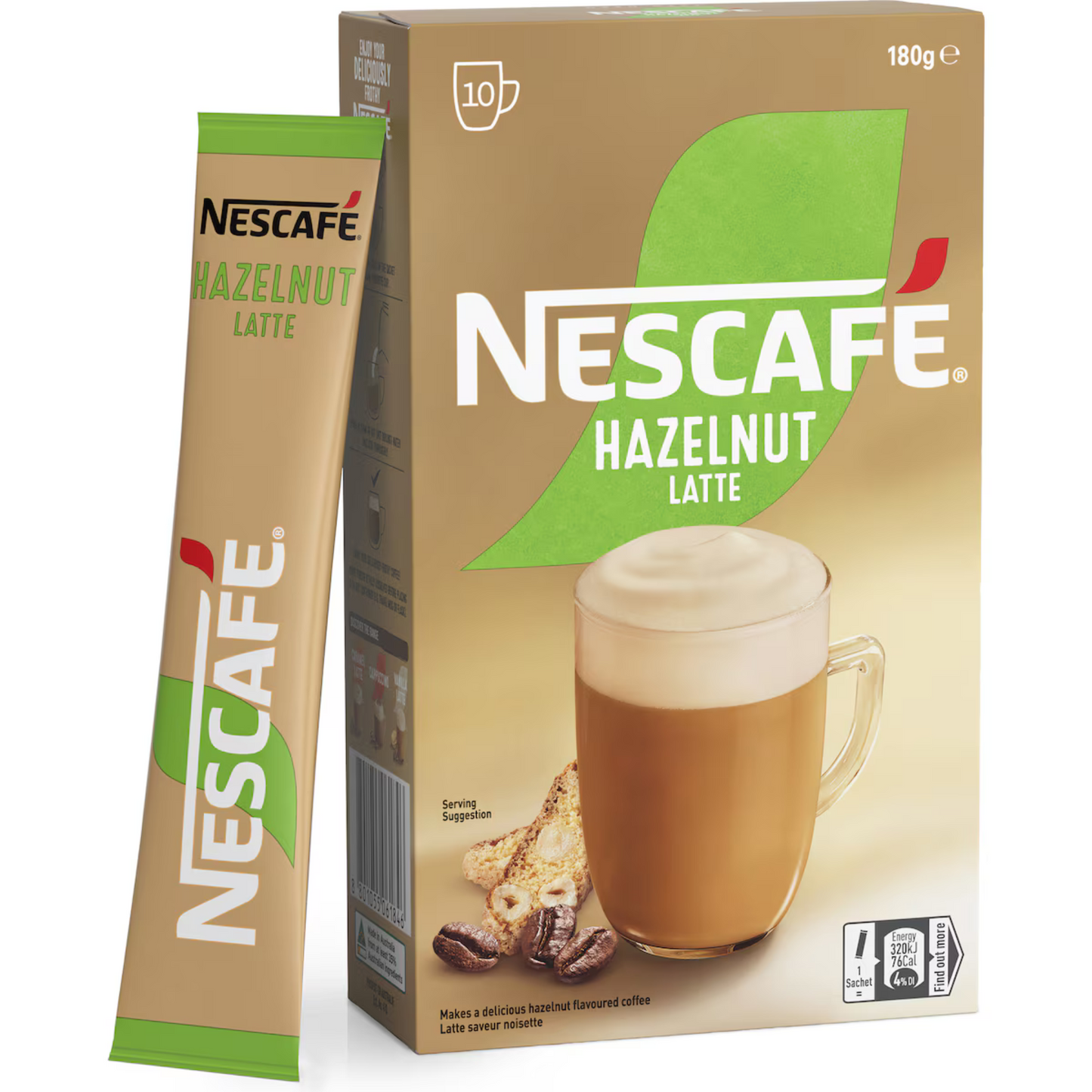 Nescafe Hazelnut Latte Coffee daily routine coffee infused smooth caramel Best genuine authentic imported premium brand tea Australian delicious low price in bd