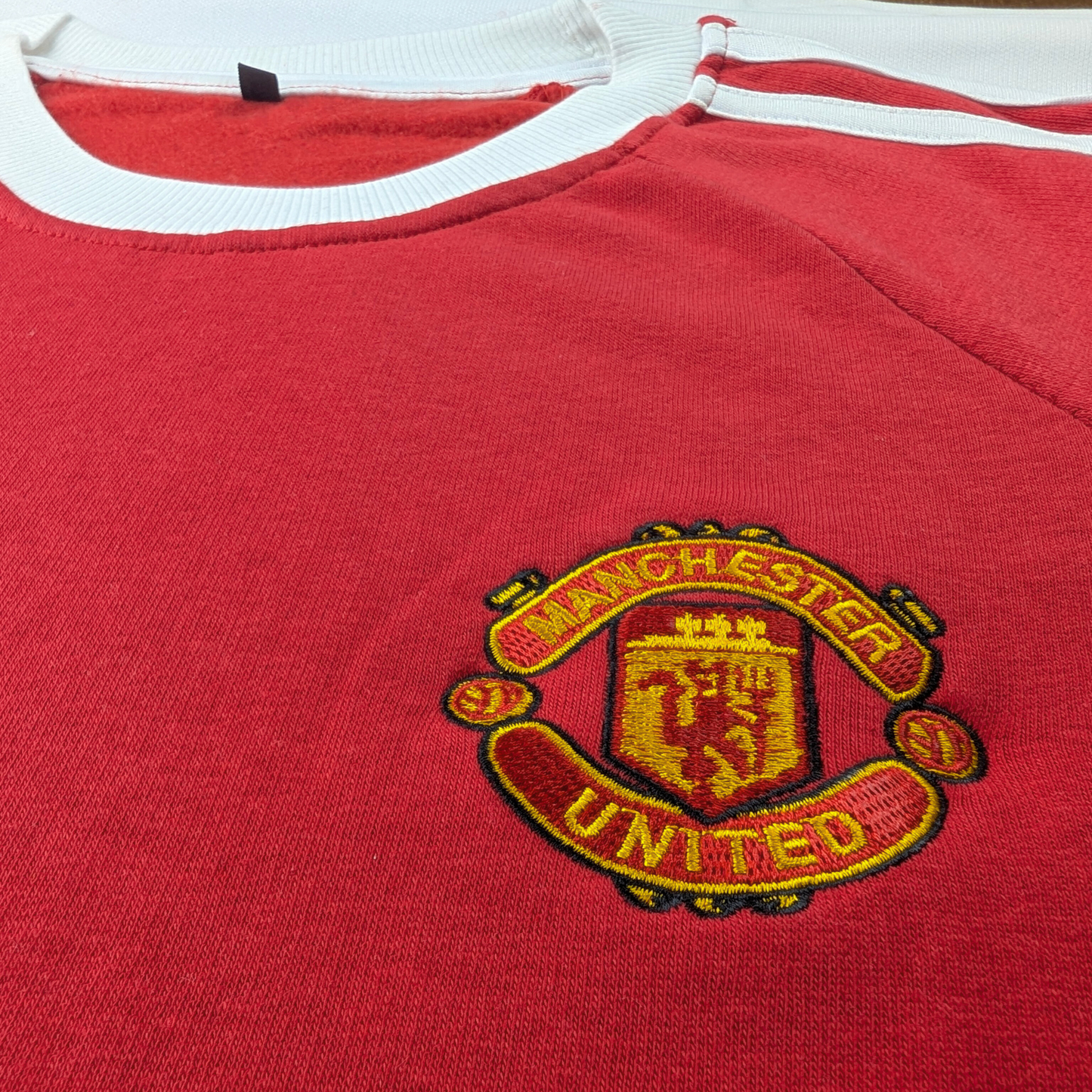 Manchester Red Classic Premium Retro Look T-Shirt United Inspired Perfect fan comfort style playing football passion sports look club match low price BD Beanibazar, Chatkhil Pabna, Savar  