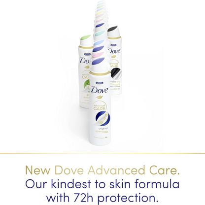 Dove Advanced Care Invisible Dry Anti-perspirant Deodorant Spray 72hour sweat odor protection Best long last fresh scent import perfume premium low price in bd