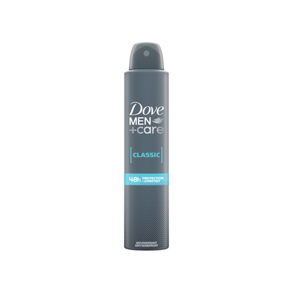 Dove Men Care Classic Anti-Perspirant Aerosol Deodorant 48h sweat odor protect body spray UK Best long last fresh scent imported perfume premium low price in bd