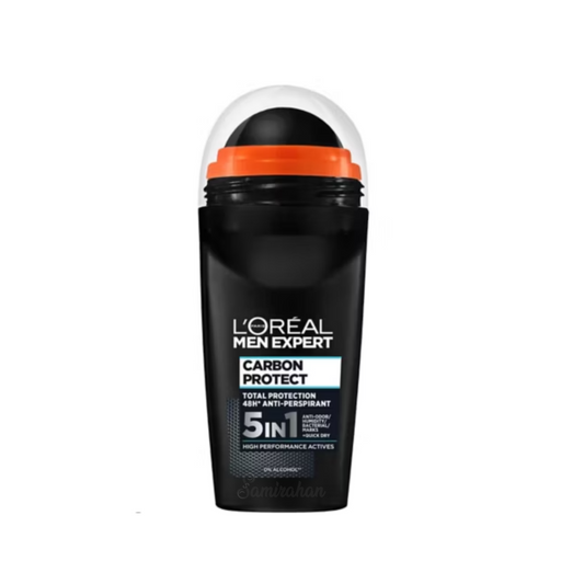 L'Oreal Men Expert Carbon Protect Anti-Perspirant Deodorant Roll-On men long lasting scent fresh effective sweat body original premium brand UK low price in bd 