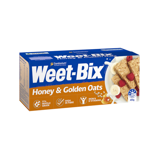Sanitarium Weet-Bix Honey Golden Oatst Breakfast Cereal sugar saturated fat fibre Vitamin Best genuine foreign import food healthy corn low price in Dhaka BD