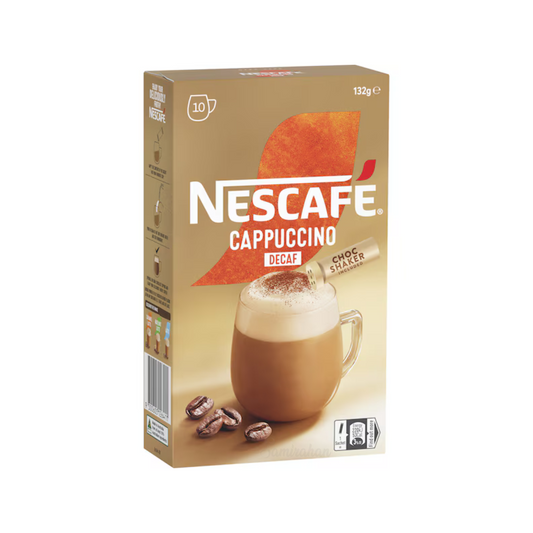 Nescafe Decaf Cappuccino Arabica Robusta Classic rich beans Roasted Tired raw milk blond Best authentic foreign import premium Australian low price in Dhaka bd