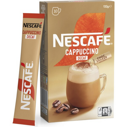 Nescafe Decaf Cappuccino Arabica Robusta Classic rich beans Roasted Tired raw milk blond Best authentic foreign import premium Australian low price in Dhaka bd