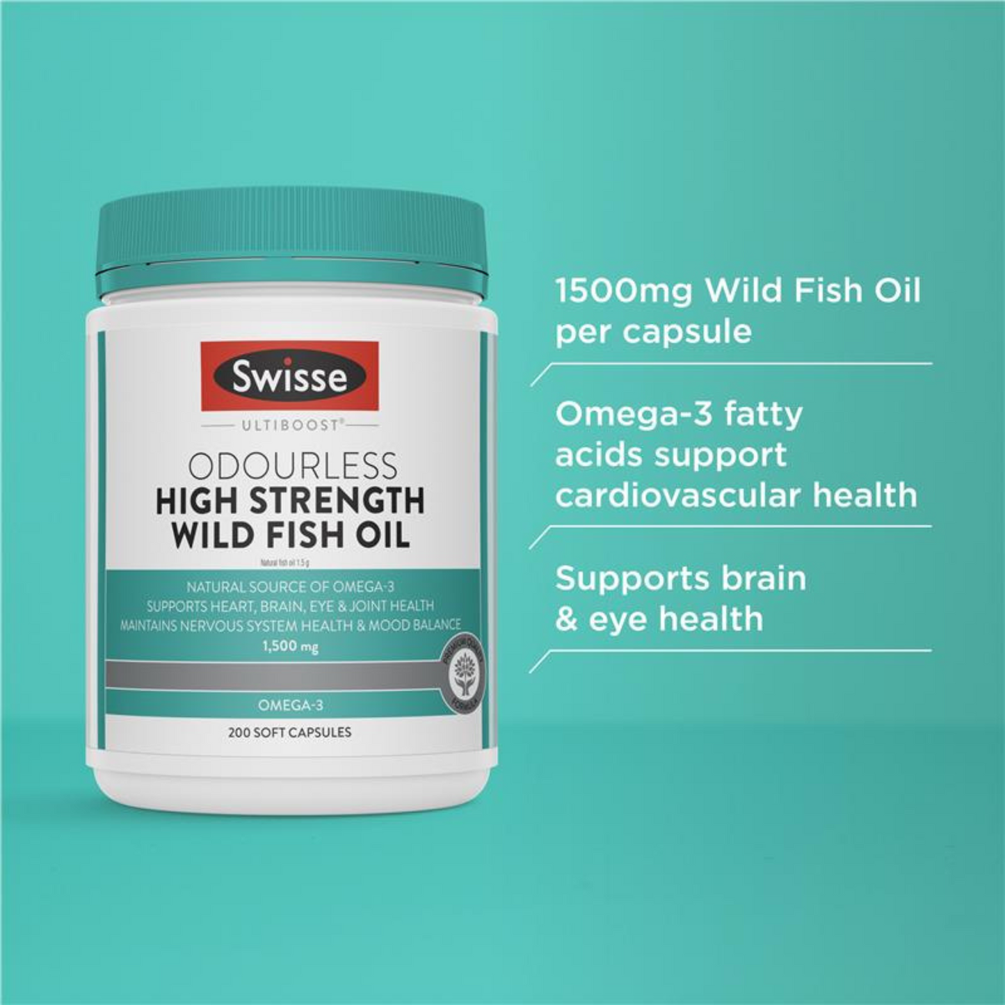 Swisse Ultiboost Odourless High Strength Wild Fish Oil heart brain eye health Best import Australia original real Biotin hair energy premium low price Dhaka bd