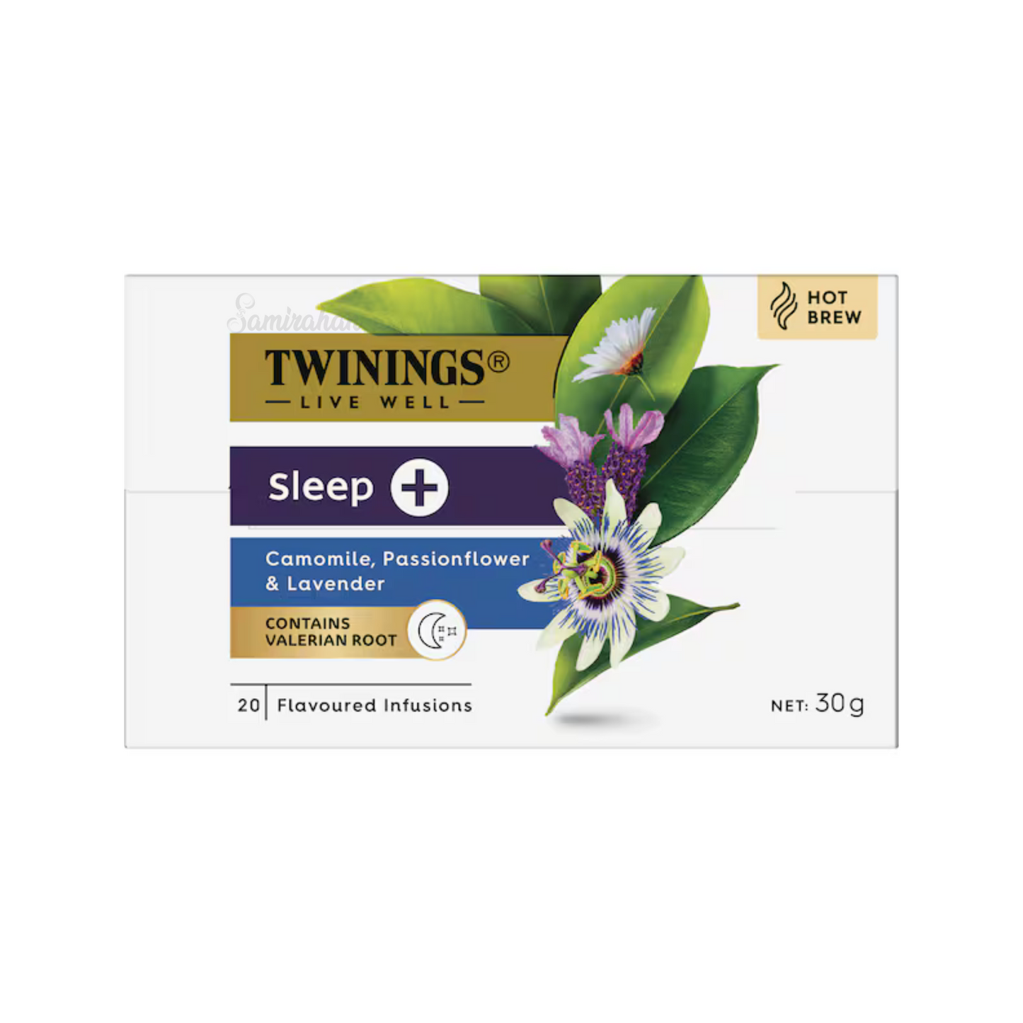 Twinings Live Well Sleep bag Tea naturally caffeine free calming blend Valerian Root Best authentic import Australia British UK instant strong cheap price in bd