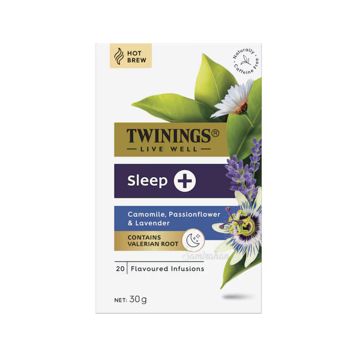 Twinings Live Well Sleep bag Tea naturally caffeine free calming blend Valerian Root Best authentic import Australia British UK instant strong cheap price in bd