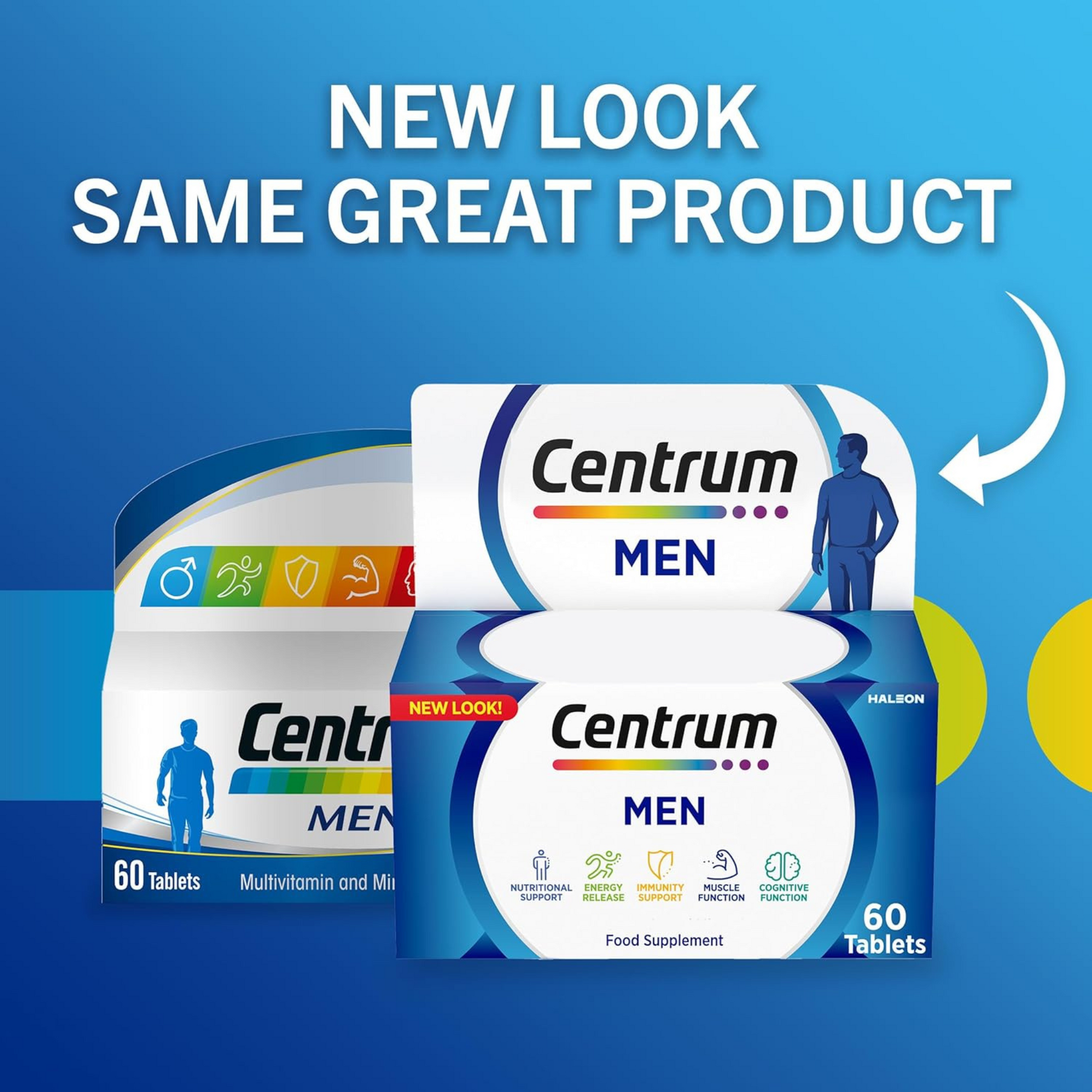 Centrum Men Under 50 Multivitamin 23 Essential Nutrient Best import UK authentic skin care bone Biotin hair original boy immune premium  low price in bd Dhaka