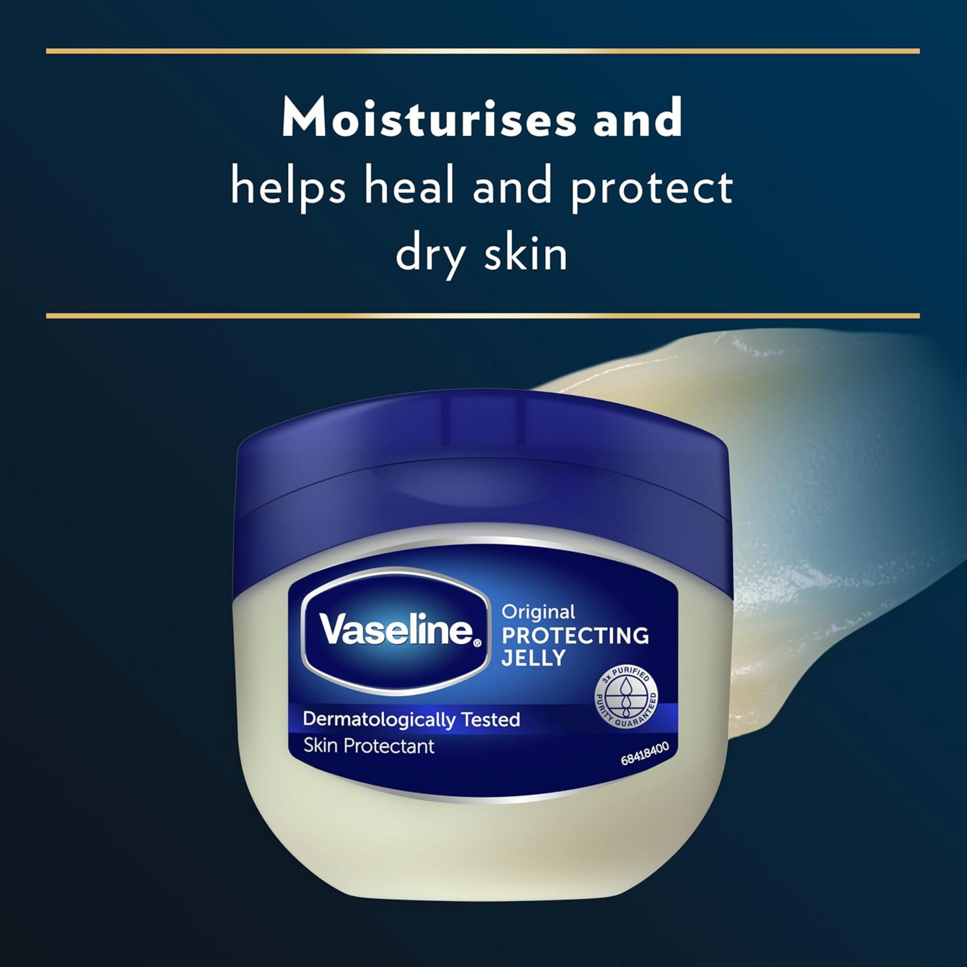 Vaseline Original Petroleum Jelly protection dry damage skin Best winter petroleum jelly lip bum import UK genuine authentic premium beauty care low price in BD