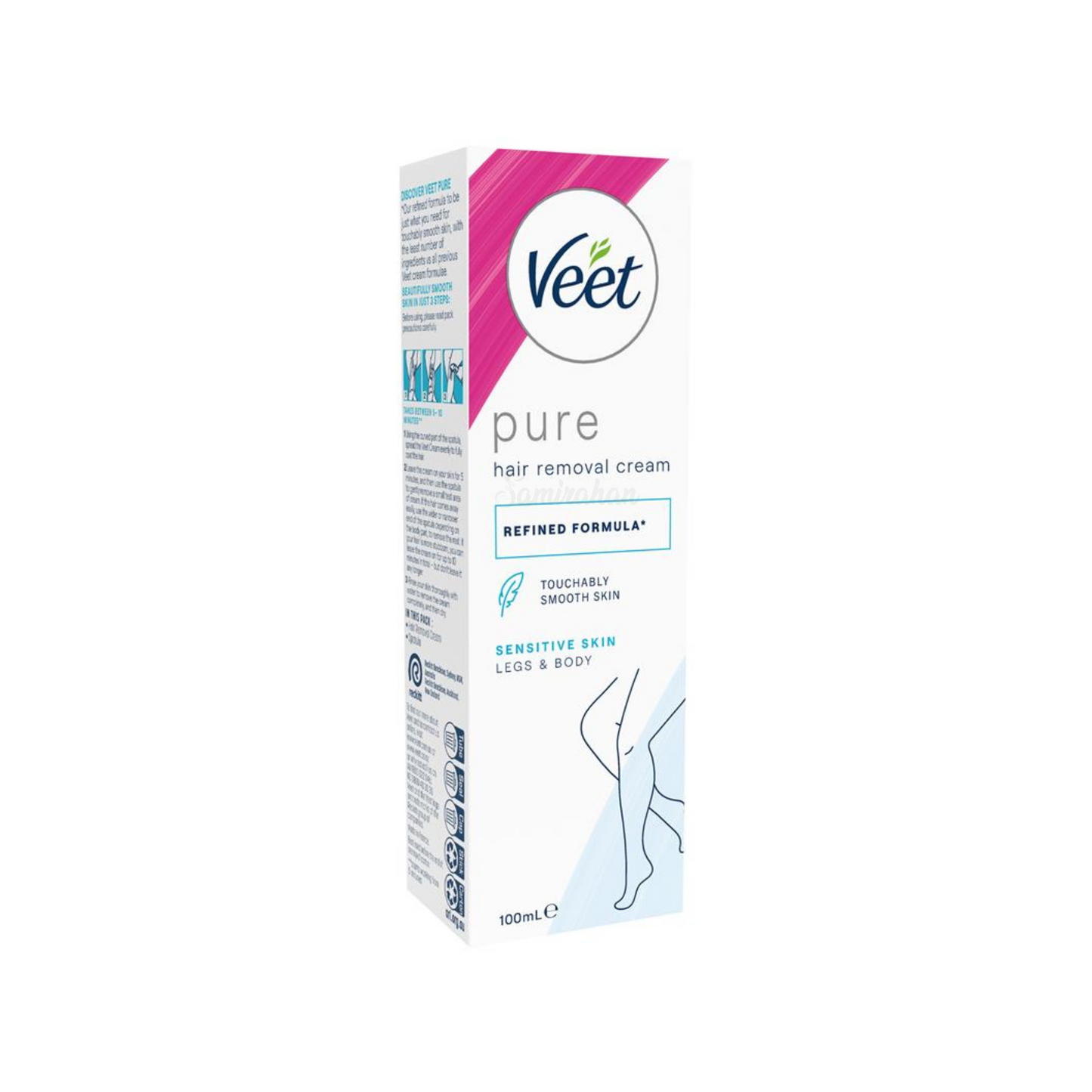 Veet PURE Sensitive Hair Removal Cream legs body beautiful smooth skin ammonia smell razor fresh instantly hair remover Best imported Australian low price in bd