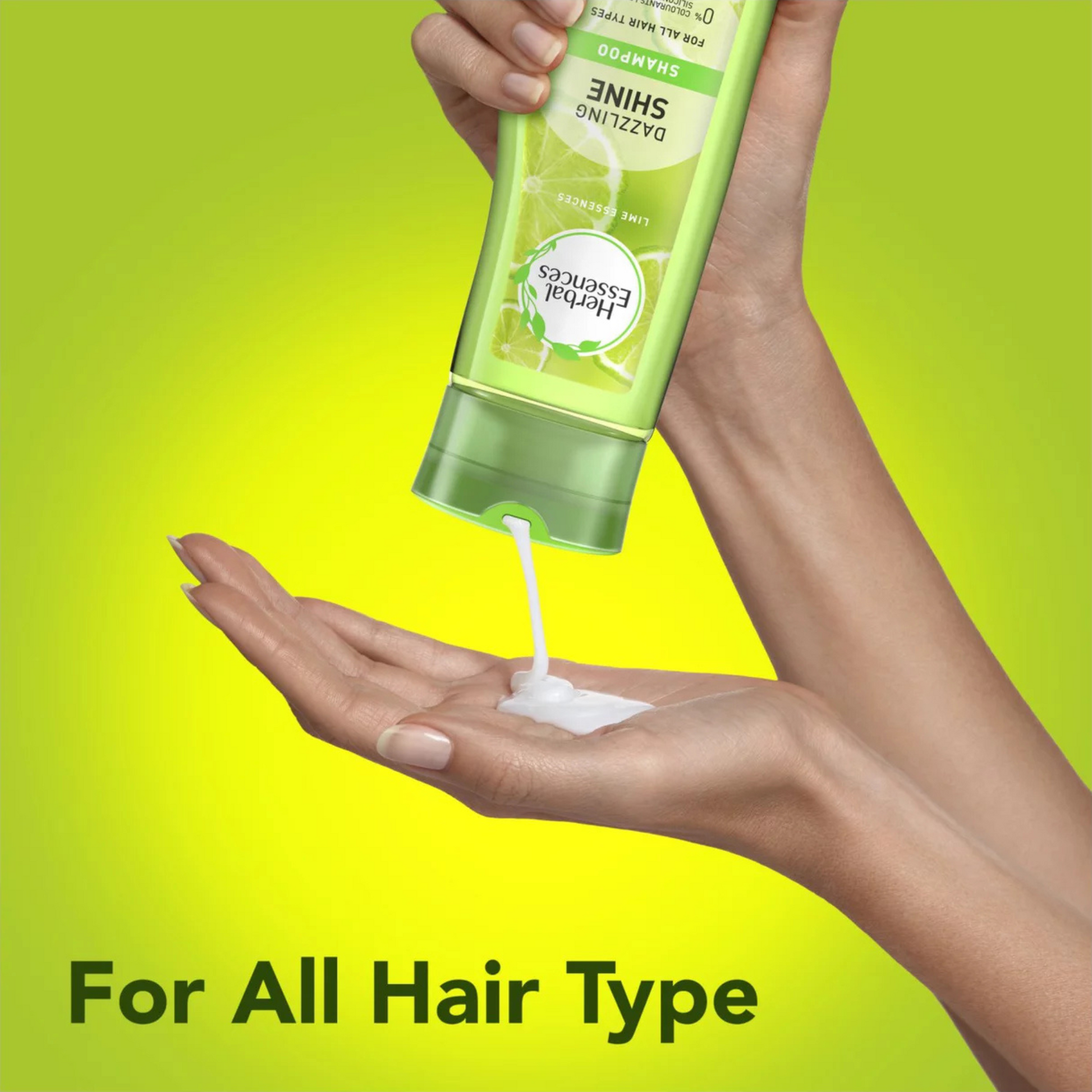 Herbal Essences Dazzling Shine Shampoo Lime shine fresh scent hair clean gently suitable  real original premium care safe care fall health low price in bd dhaka