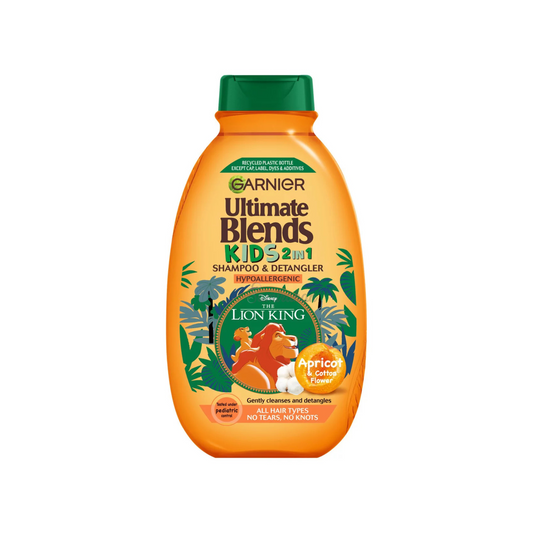 Garnier Ultimate Blends Kids 2 in 1 Shampoo hair shine Best sculp imported original Aloe Vera protect genuine damage dandruff care premium uk low price bd Dhaka