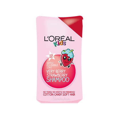 L'Oréal Kids Extra Gentle 2 in 1 Strawberry Shampoo Body Wash Vitamin sensitive skin soft  smooth Best foreign children bath genuine UK import price in BD Dhaka