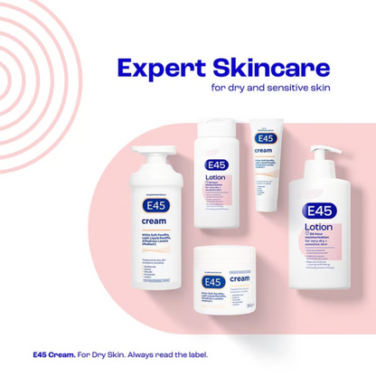 E45 light unperfumed lotion Offers online lotion uxurious Hydrating Sensitivity Best imported UK USA genuine authentic premium skin care beauty low price in BD