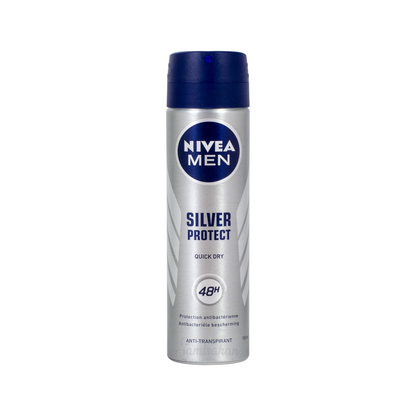 Nivea Men Silver Protect Dynamic Power 48h Deodorant (UK) 150mL