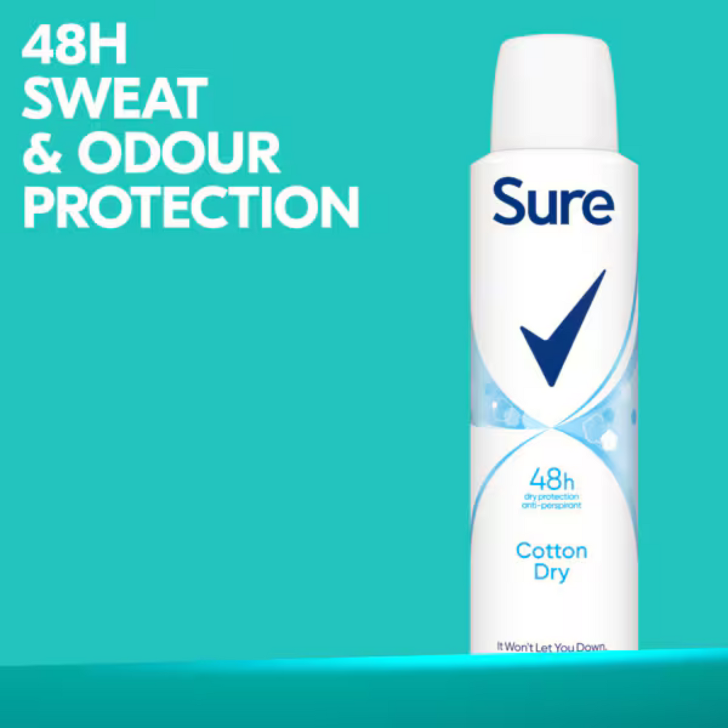 Sure Women Cotton Dry 48h Protection Anti perspirant Deodorant Spray smell sweat odor protection Best long last fresh scent import perfume premium low price bd