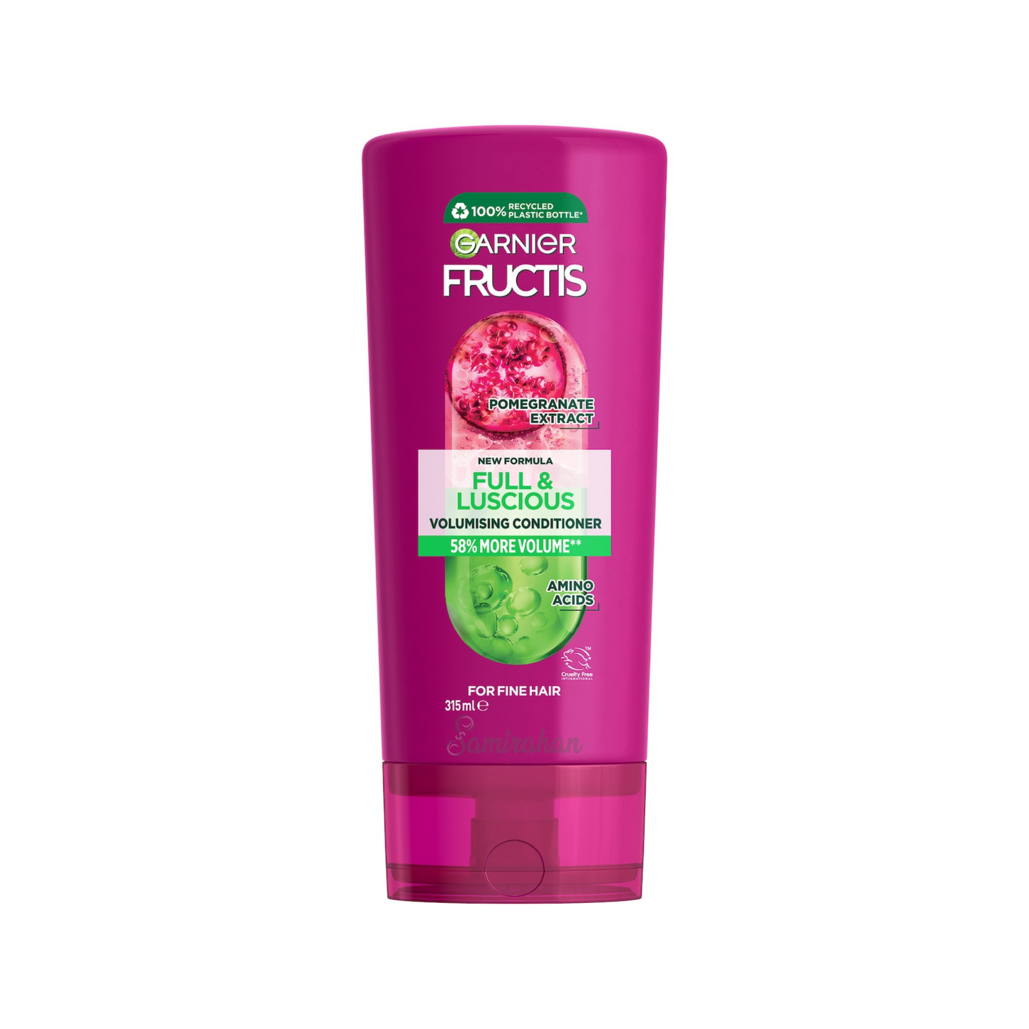 Garnier Fructis Full & Luscious Conditioner Pomegrnate Extract shine healthy treat dry hair Best foreign Australia care import premium hair fall low price in bd