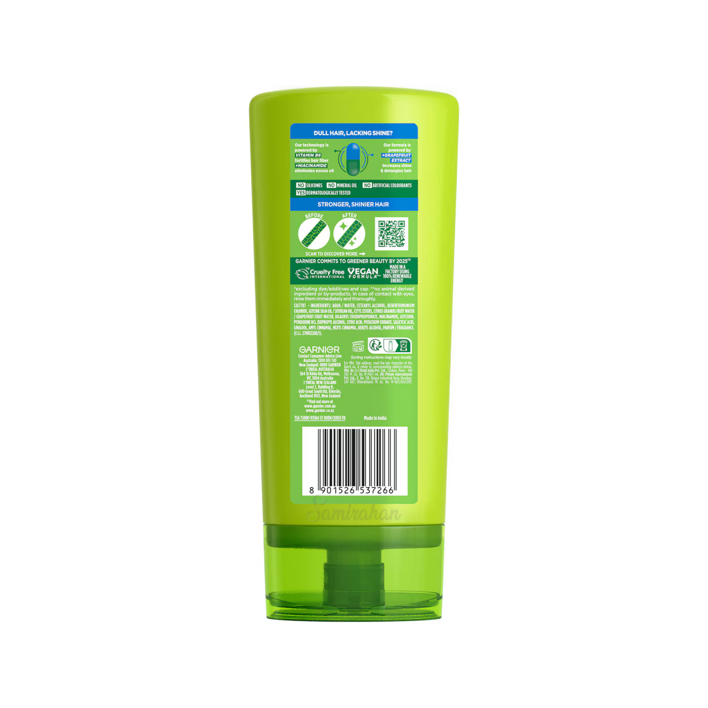 Garnier Fructis Normal Strength & Shine Conditioner Grapefruit shine healthy treat dry hair Best foreign Australia care import premium hair fall low price in bd