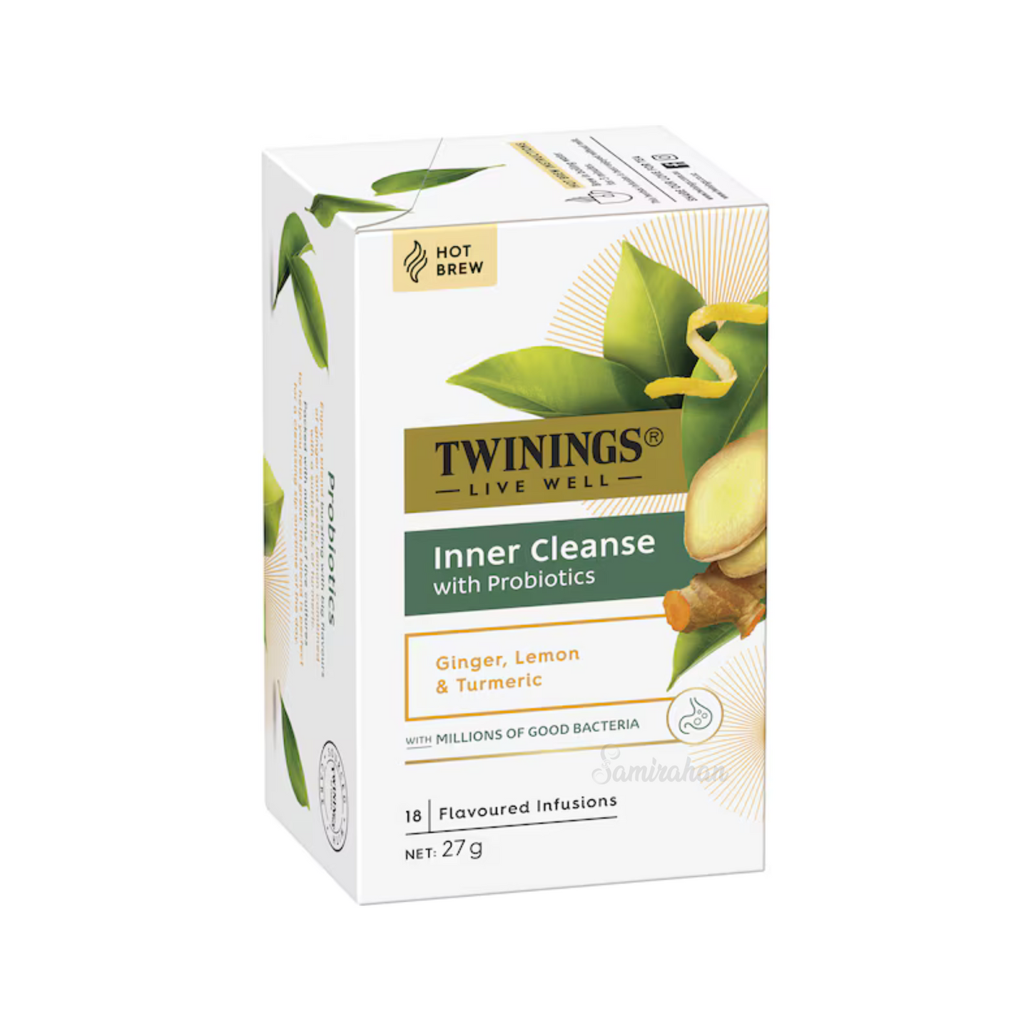 Twinings Live Well  Inner Cleanse Tea Bag naturally caffeine free calm blend Valerian Root Best authentic import Australia UK instant strong cheap price in bd