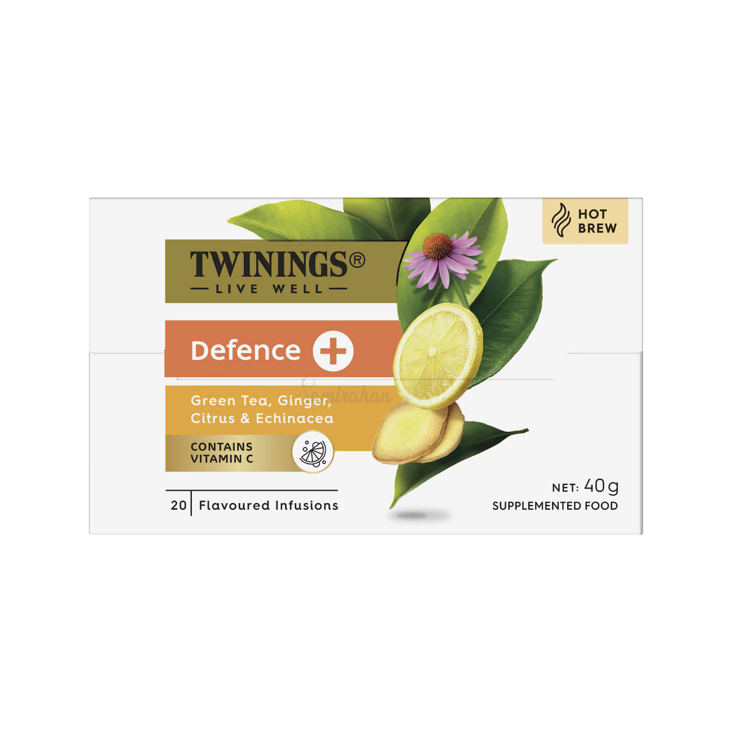 Twinings Live Well Defence Green Tea Bag natural caffeine free winter snack blend coffee Best authentic imported Australia UK instant strong cheap price in bd