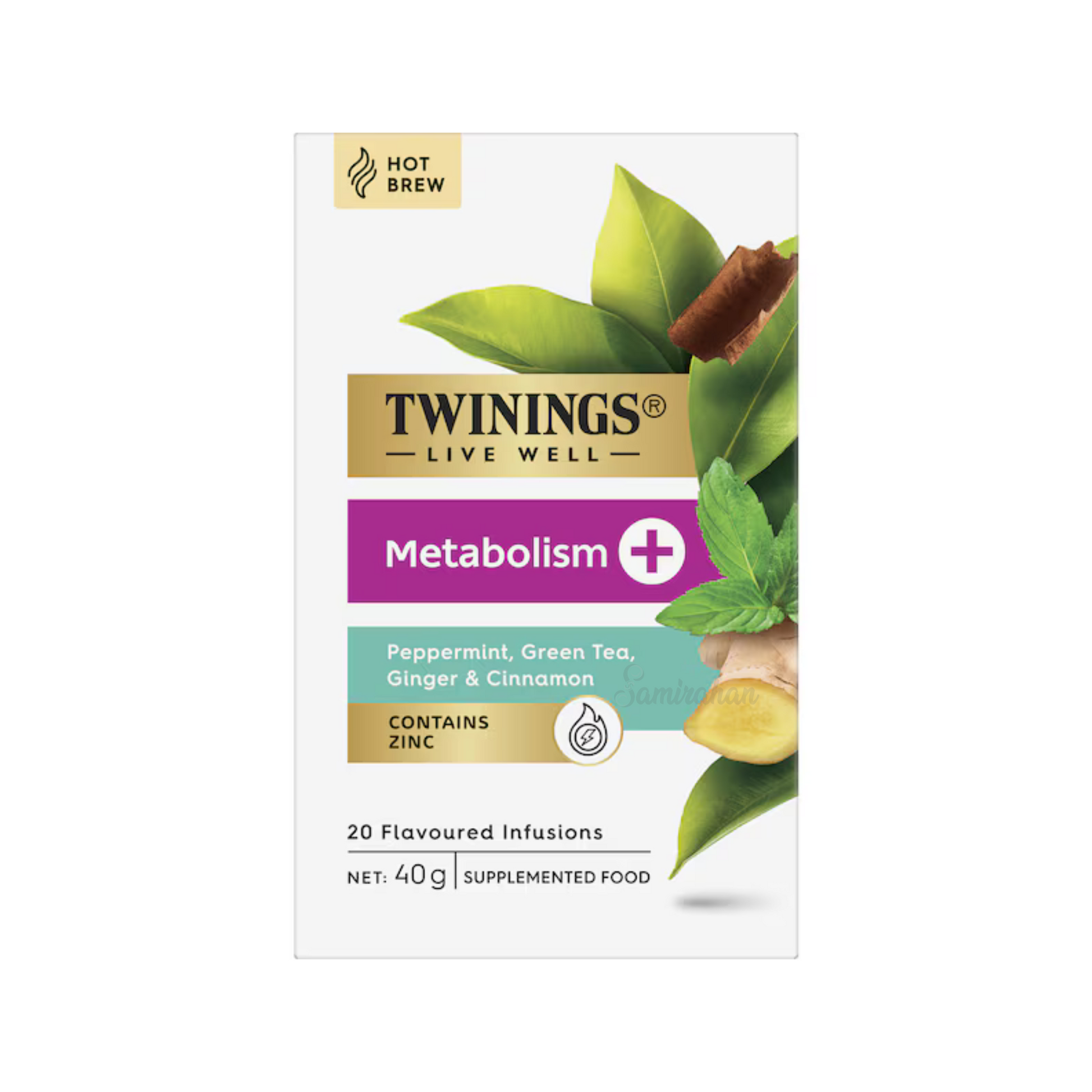 Twinings Live Well  Metabolism Flavoured Tea Bag natural caffeine winter snack blend coffee Best authentic import Australia UK instant strong cheap price in bd