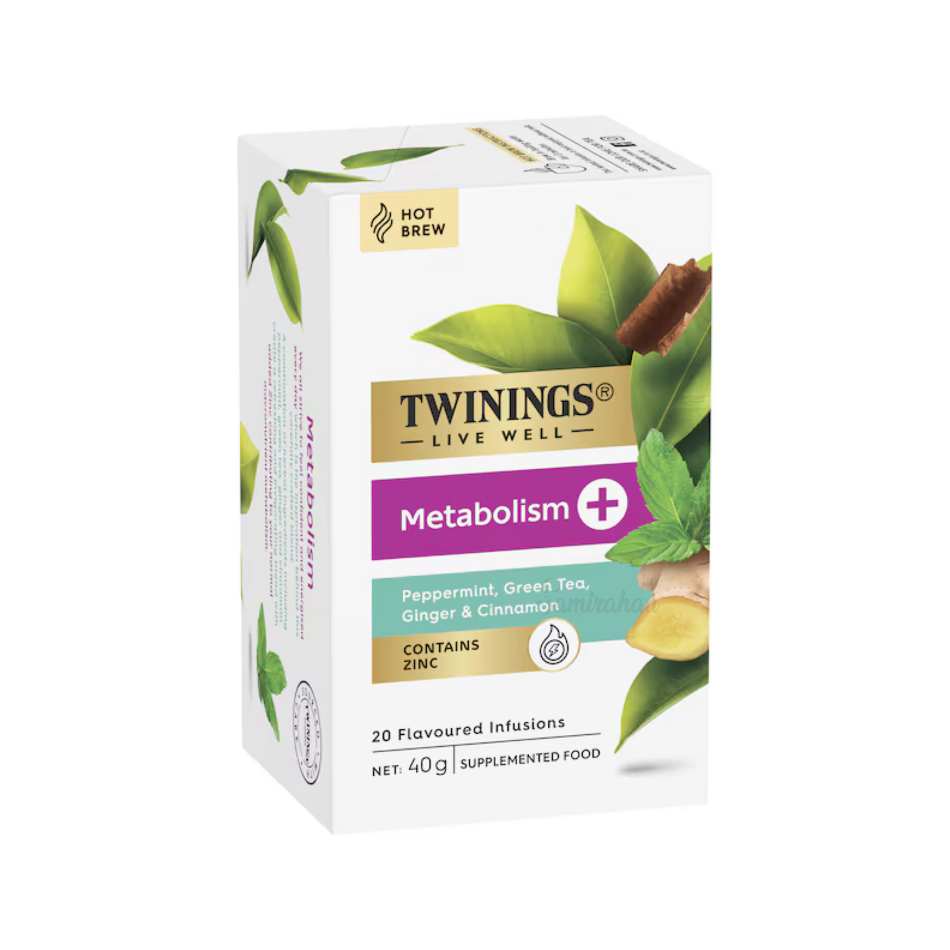 Twinings Live Well  Metabolism Flavoured Tea Bag natural caffeine winter snack blend coffee Best authentic import Australia UK instant strong cheap price in bd