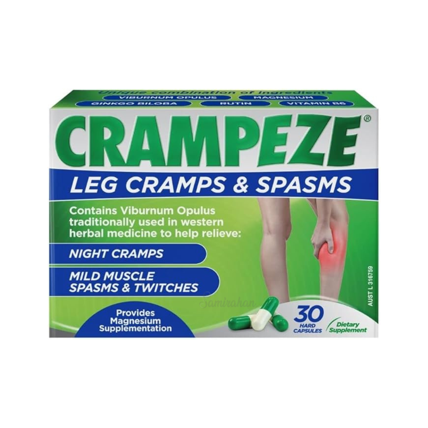 Crampeze Leg Cramps & Spasms Capsules Night cramps Best import authentic genuine premium brand online shop AU Supplementation low price in BD Rangpur Chatkhil, Senbagh