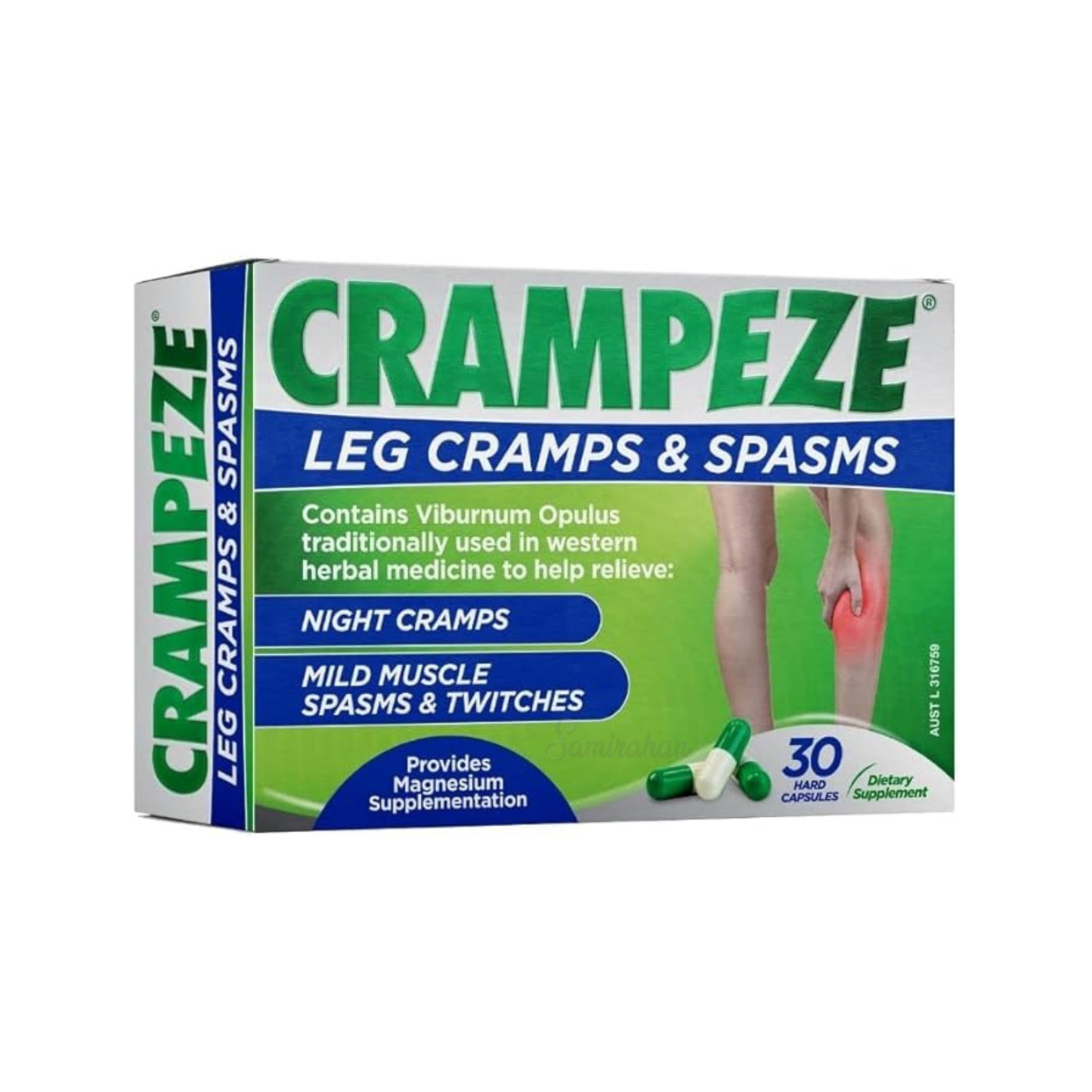 Crampeze Leg Cramps & Spasms Capsules Night cramps Best import authentic genuine premium brand online shop AU Supplementation low price in BD Sylhet Mirpur Uttara 