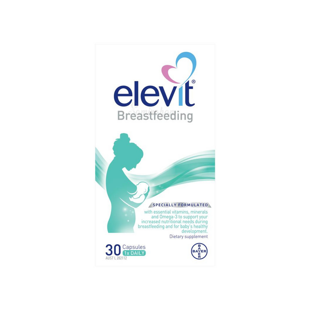 Elevit Components Elevit Breastfeeding Multivitamin With Essential Minerals 30 Capsules ...