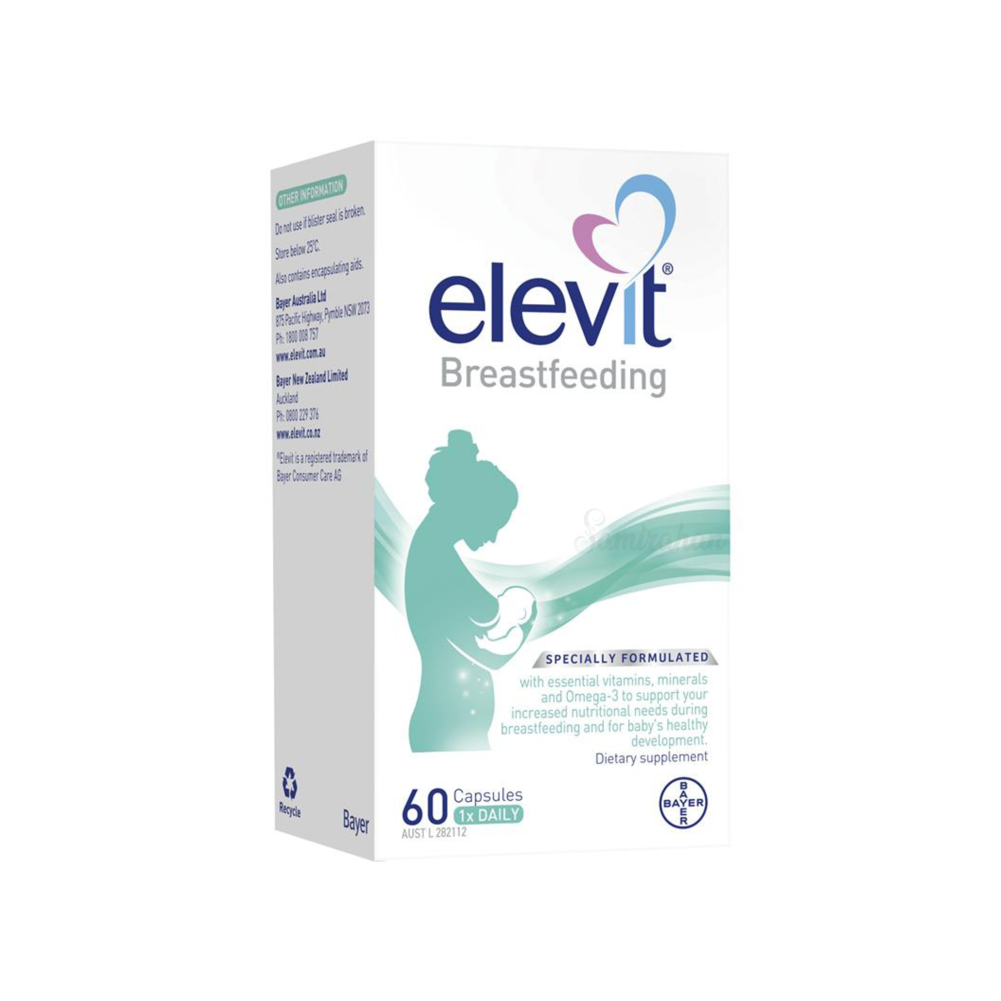 Elevitt Elevit Breastfeeding Multivitamin With Essential Minerals 60 Capsules ...