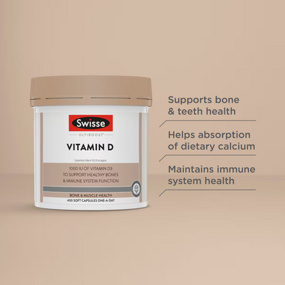 Swisse Ultiboost Vitamin D Supports Bone & Teeth premium formula support healthy muscle relieve strong health Best imported Australian authentic low price in bd