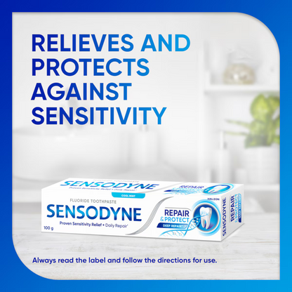 Sensodyne Deep Repair & Protect Toothpaste mint Sensitive Teeth harbel charcol Best genuine real imported Australia premium safe health dental cheap price in bd