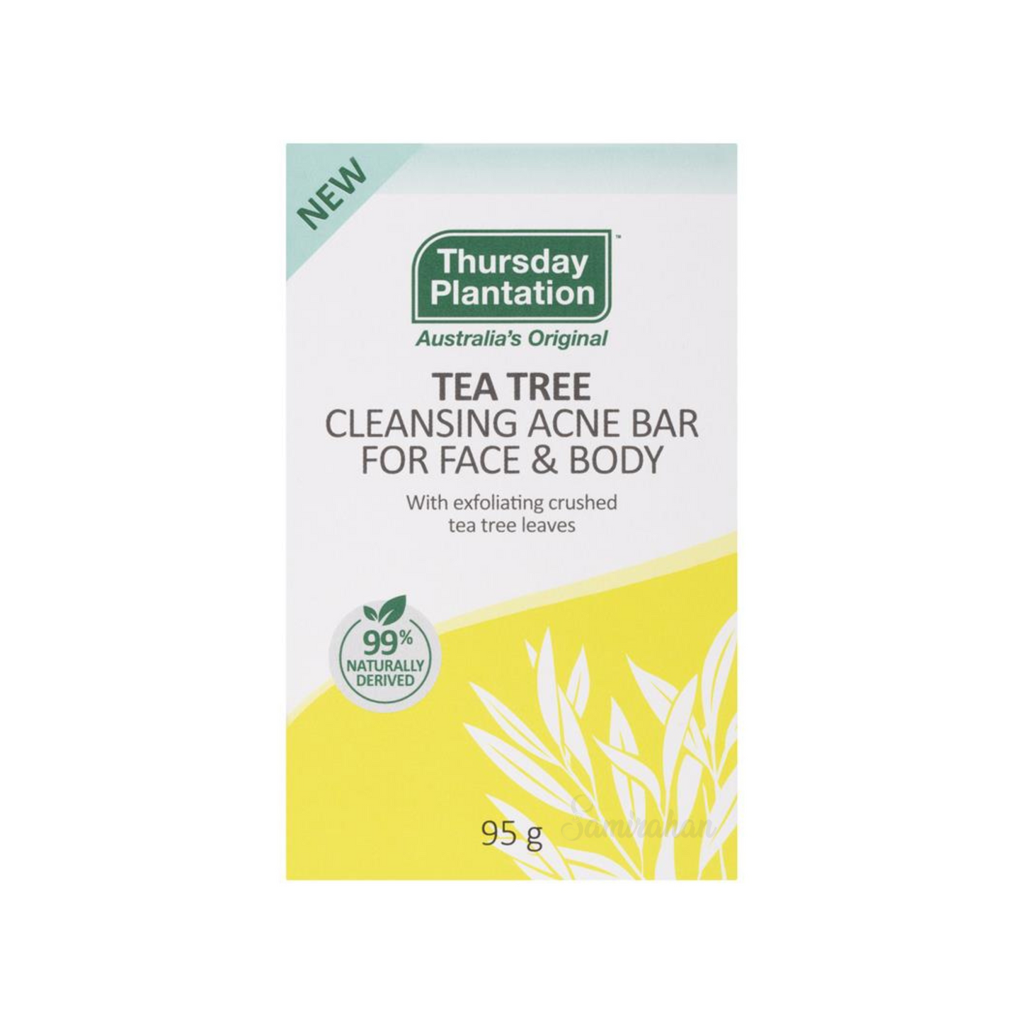 Thursday Plantation Tea Tree Cleansing Acne Bar Face Body soap pimple bacterial Best import original Brand protect genuine care premium Australia low price bd 