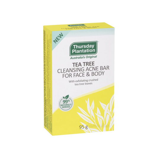 Thursday Plantation Tea Tree Cleansing Acne Bar Face Body soap pimple bacterial Best import original Brand protect genuine care premium Australia low price bd 