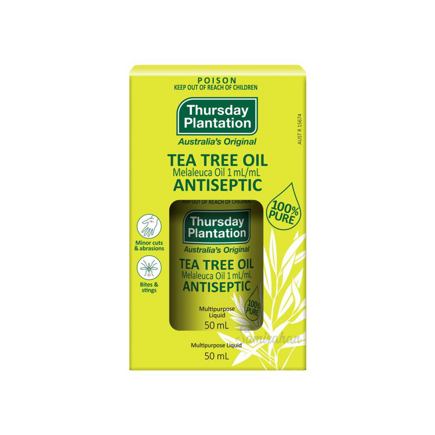 Thursday Plantation 100% Pure Tea Tree Oil natural antiseptic bacteria clean protects skin fungal infection Best import premium herbal essential low price in bd