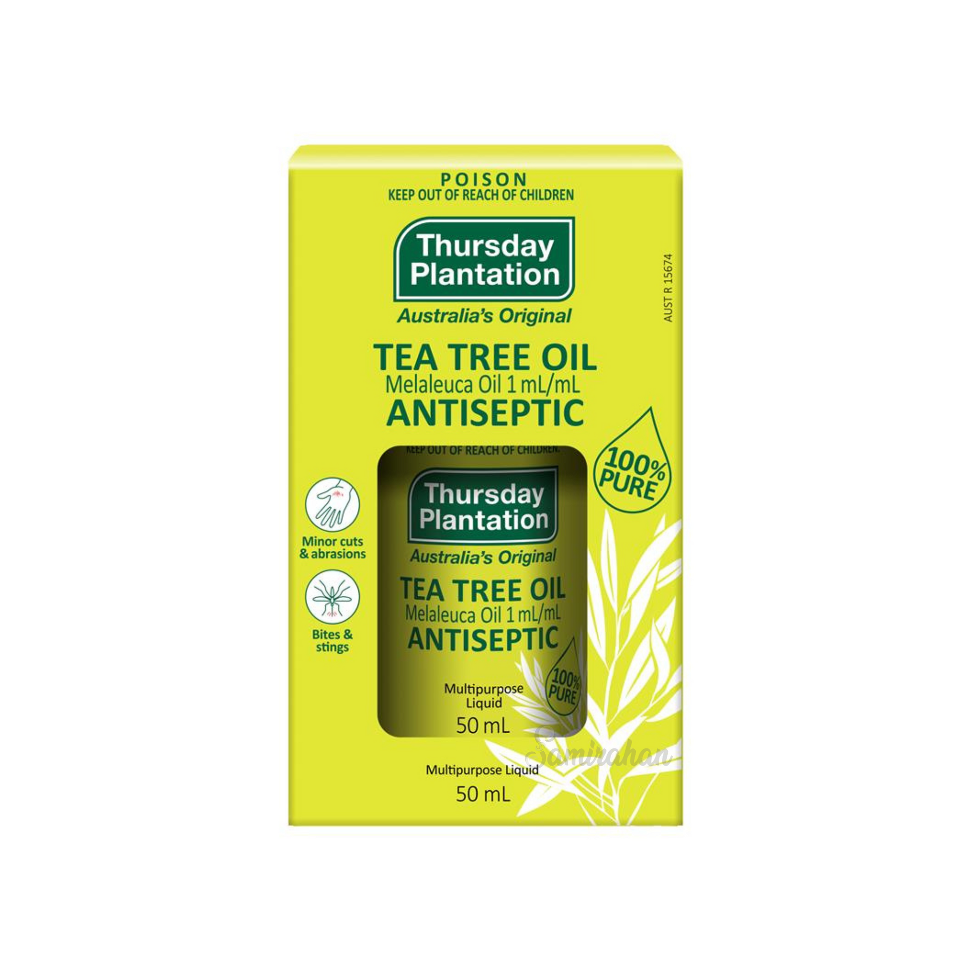 Thursday Plantation 100% Pure Tea Tree Oil natural antiseptic bacteria clean protects skin fungal infection Best import premium herbal essential low price in bd