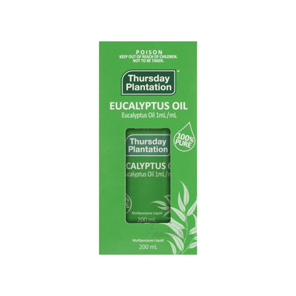 Thursday Plantation 100% Pure Eucalyptus essential oil gel coughs cold flu Help relax muscular tension liquid Best real import premium herbal Australia cheap bd