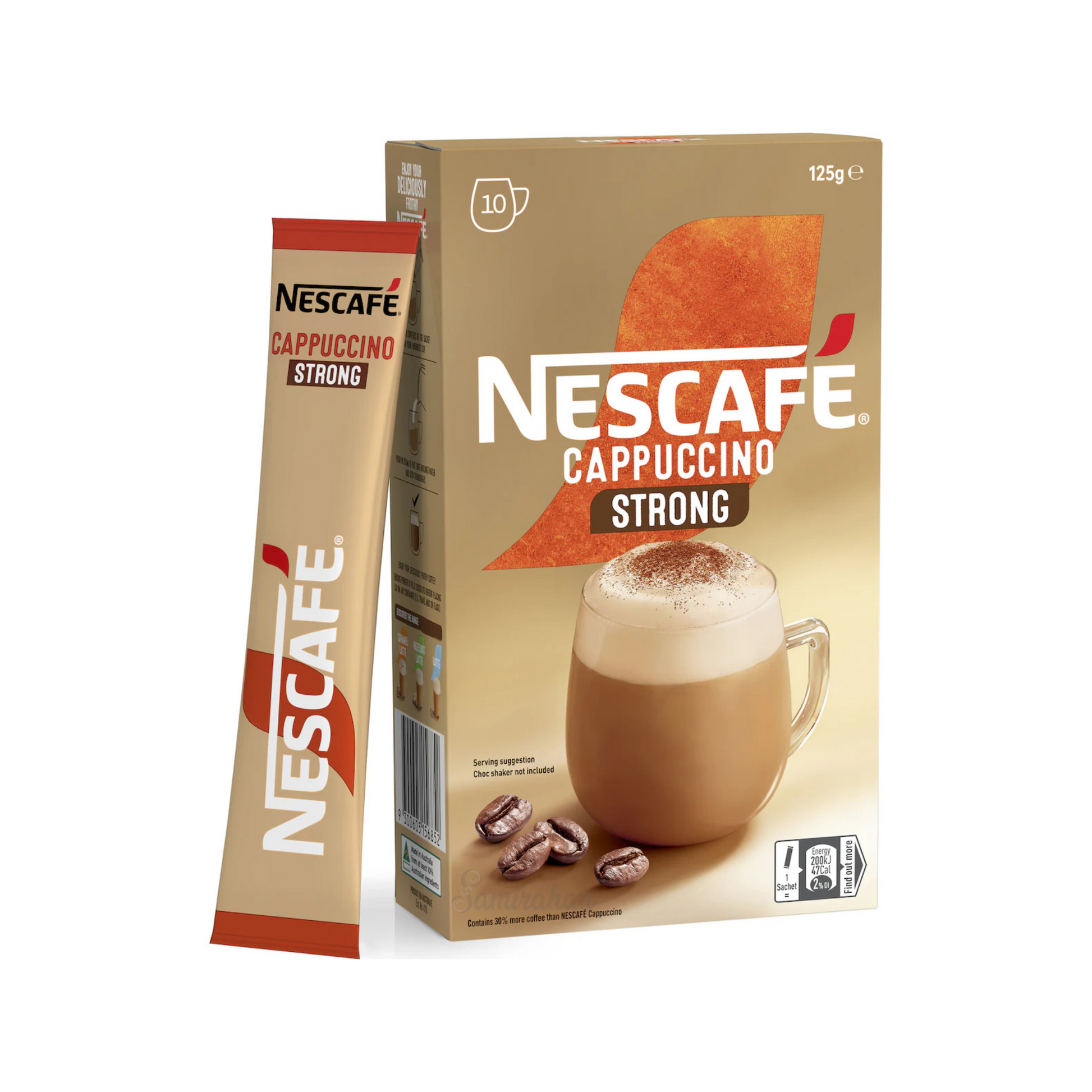 Nescafe Strong Cappuccino Coffee makes daily creamy simply smooth Robusta Tired blond Best authentic foreign import premium Australian low price in Dhaka bd 