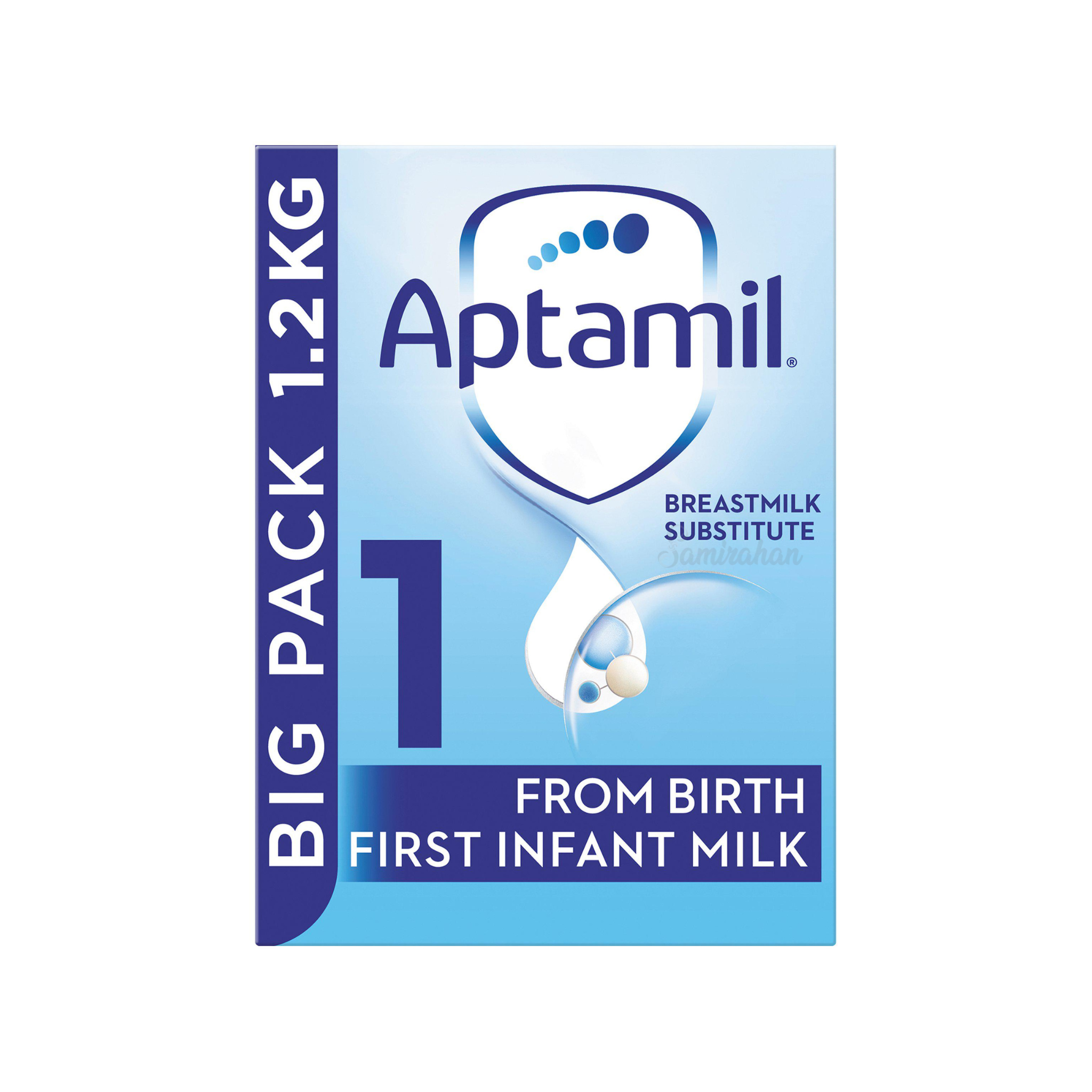 Aptamil Stage 1 First Infant Baby Milk Formula Powder From Birth 1.2kg ...