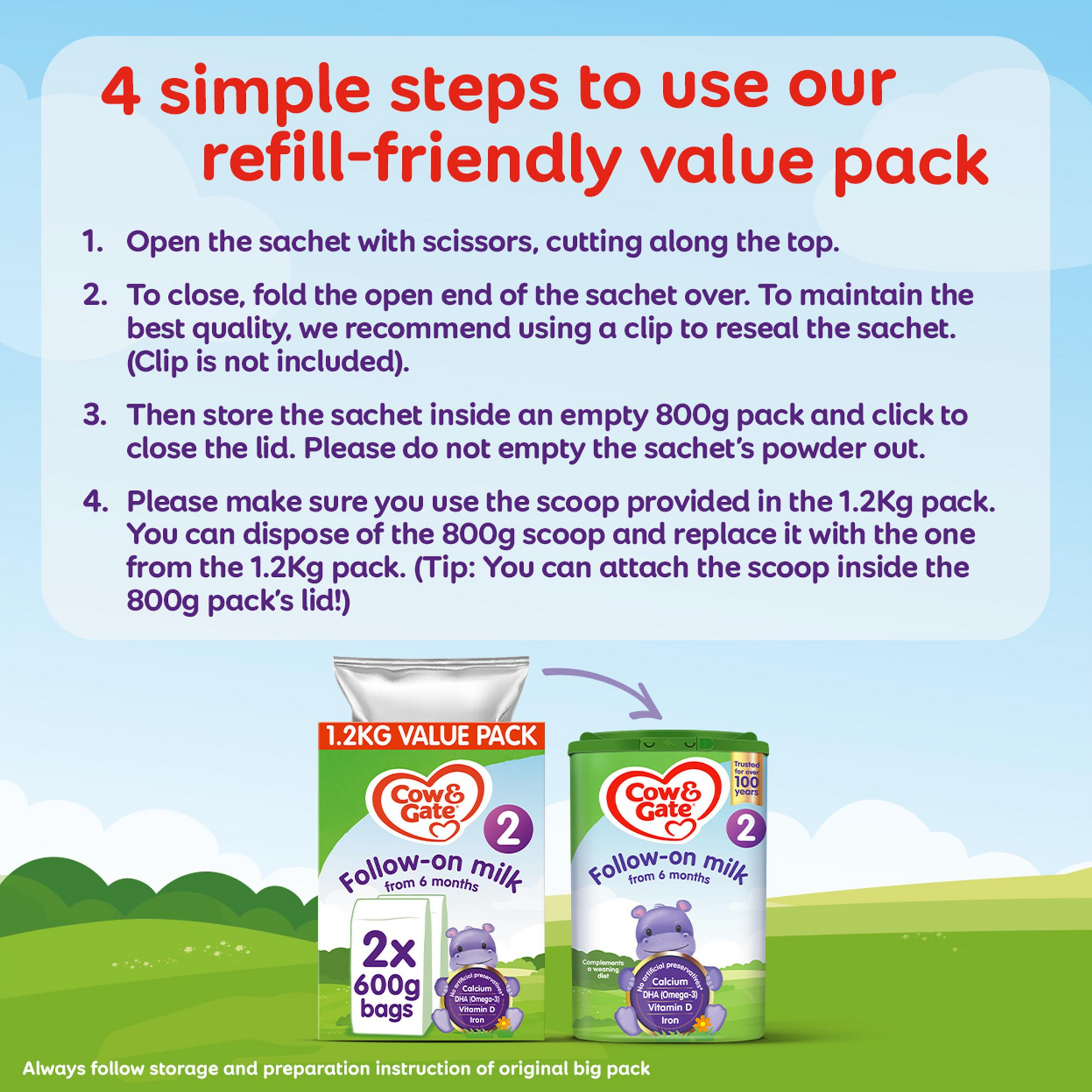 Cow & Gate Stage 2 Follow On infant Baby milk Formula nutrition Powder 6 to 12 months best imported genuine authentic UK British premium feeding low price in BD