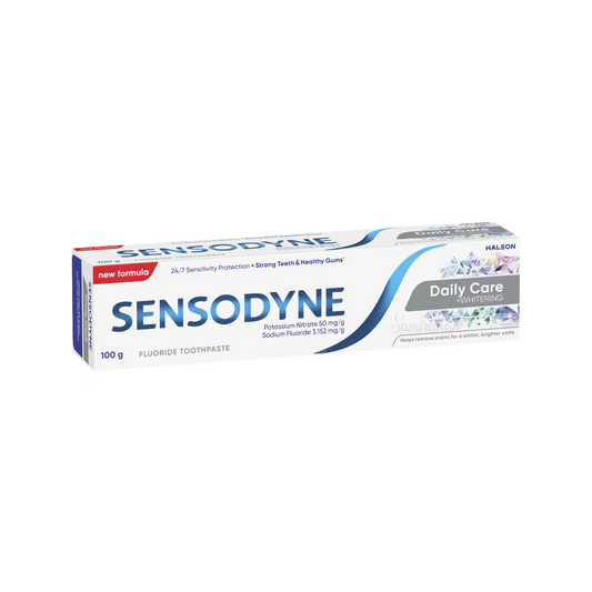 Sensodyne Daily Care Whitening Toothpaste Sensitive Teeth pain gum enamel yellow Best imported foreign Australia premium quality dentist white cheap price in bd