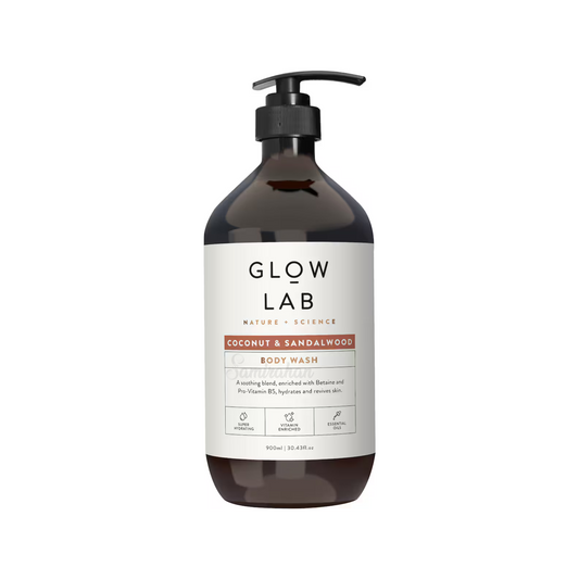 Glow Lab Coconut & Sandalwood Body Wash protect germs refresh Best imported Australia genuine authentic Warm clean soap skincare beauty original low price in bd