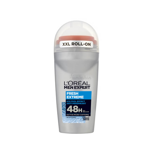 L'Oréal Men Expert Fresh Extreme Deodorant Roll-On men long lasting scent freshness effective protection against body brand premium UK cheap price in bd Dhaka 