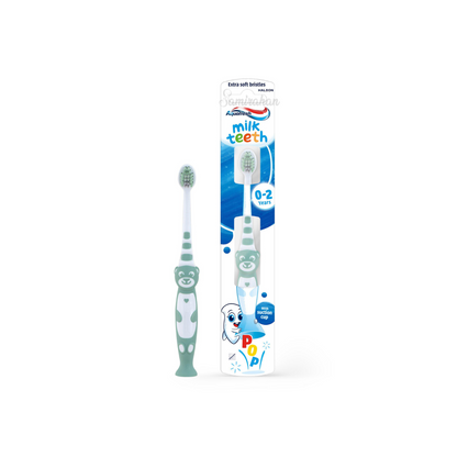 Aquafresh Milk Teeth Gum Friendly Kids Toothbrush 0-2 Years baby teeth fallen Best original imported uk Australian premium dentalcare health cheap price in BD