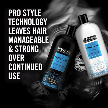 Tresemme Moisture Rich Conditioner Vitamin E keratin Best fine healthy growth shine foreign dandruff genuine authentic imported loss damage sculp low price BD 