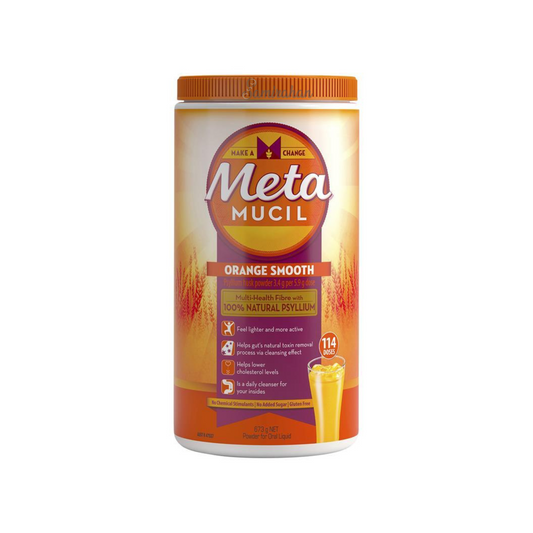 Metamucil Fiber Supplement Smooth Orange Powder multi health natural psyllium digestive Cholesterol clean gut Premium genuine import authentic low price in BD