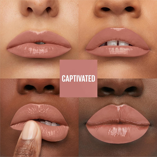 Maybelline Superstay Vinyl Ink Liquid Lip Colour Captivated 16hr Lipstick long last full import Best original brand Australia beauty makeup style low price bd