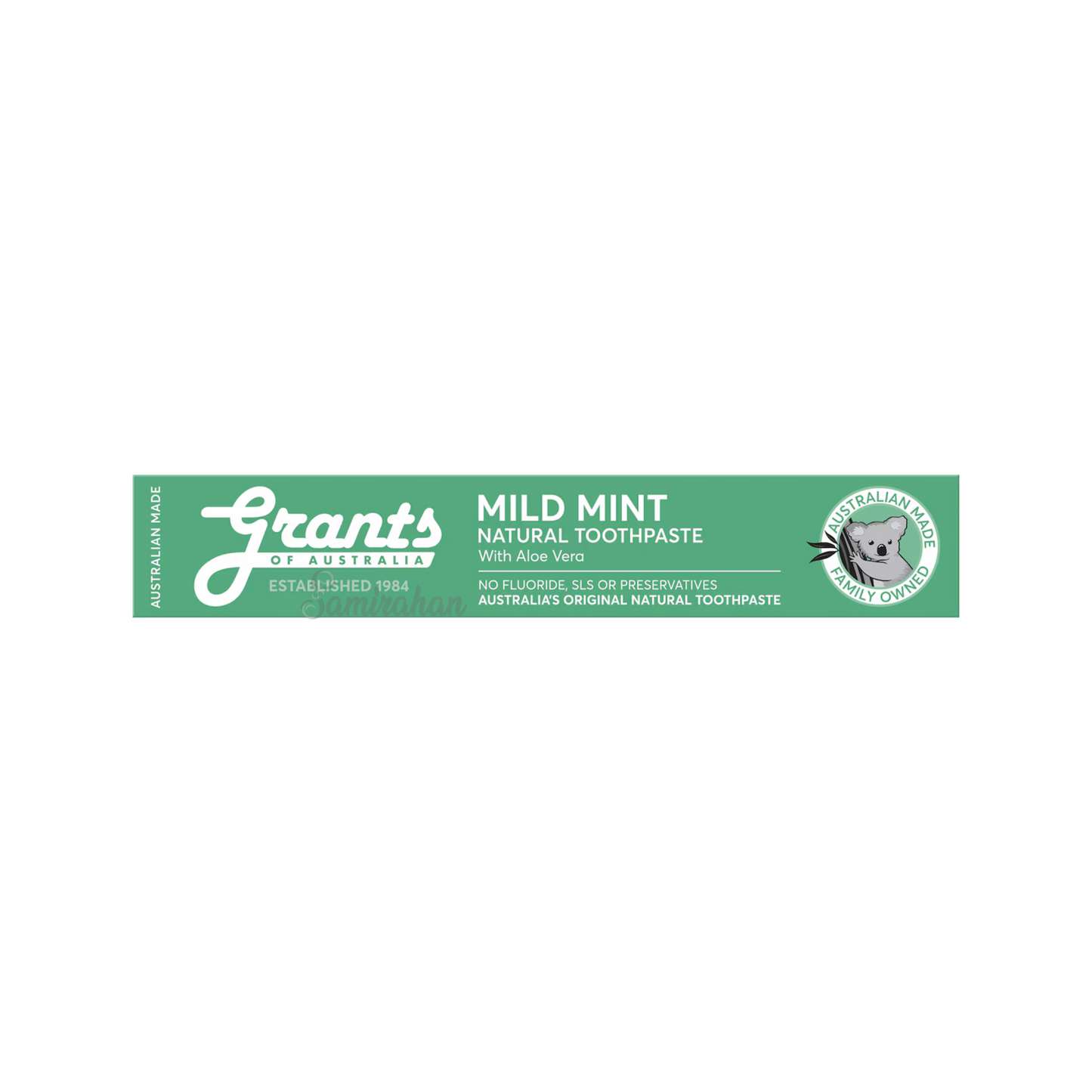 oral health Grants Mild Mint Toothpaste Aloe Vera and natural herbs, it soothes sensitive gums smile gums strong teeth medicine care dental premium low price bd