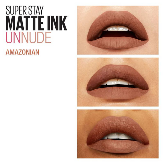 Maybelline Superstay Matte Liquid Lip Ink Amazonian 16hr weeding bride parlor long last imported Best original brand Australia beauty makeup style low price bd